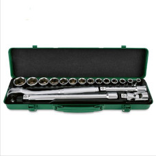 Набор головок с трещоткой TOPTUL 1/2" 18ед. GCAD1821