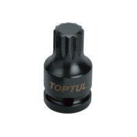 Головка ударная TOPTUL SPLINE М18 L44мм 1/2" KADB1618S