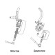 Съемник шаровых опор Mercedes (MB W211, W220, W230) (ХЗСО) BJIR041MB