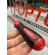 Отвертка диэлектрическая шлицевая TOPTUL 3x75 мм (1000V) FAEB0308