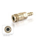 Быстроразъемное соединение для шлангов 1/2" (12мм) TOPTUL KA40SH2E