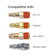 Быстроразъемное соединение для шлангов 1/2" (12мм) TOPTUL KA40SH2E