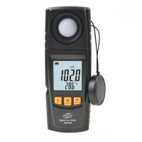 Измеритель освещенности люксметр + термометр, USB 200000 Lux BENETECH GM1020