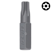 Бита TORX с отверстием TOPTUL 1/4" 25мм T30 FSGA0830