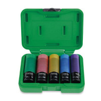 Набор головок для литых дисков TOPTUL 1/2" 5ед. Pro-Series GDAI0503