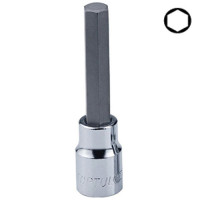 Насадка шестигранник HEX TOPTUL 6 мм 140мм 1/2" BCIA1606
