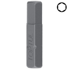 Насадка отверточная TOPTUL 1/4" 25мм HEX 4мм FSDA0804
