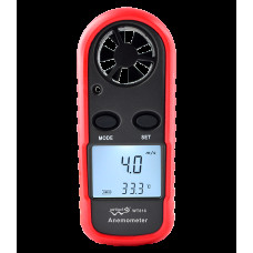 Анемометр цифровой 0,1-30м/с, -10-45°C WINTACT WT816